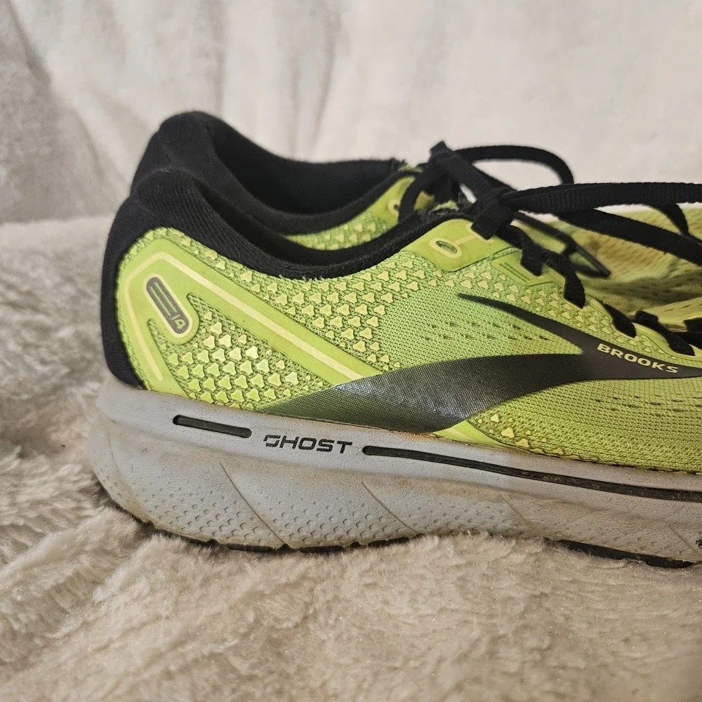 Brooks‎ Mens Ghost 14 1103691D310 Green Running Shoes Sneakers Size 8